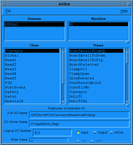Using I/O Viewer